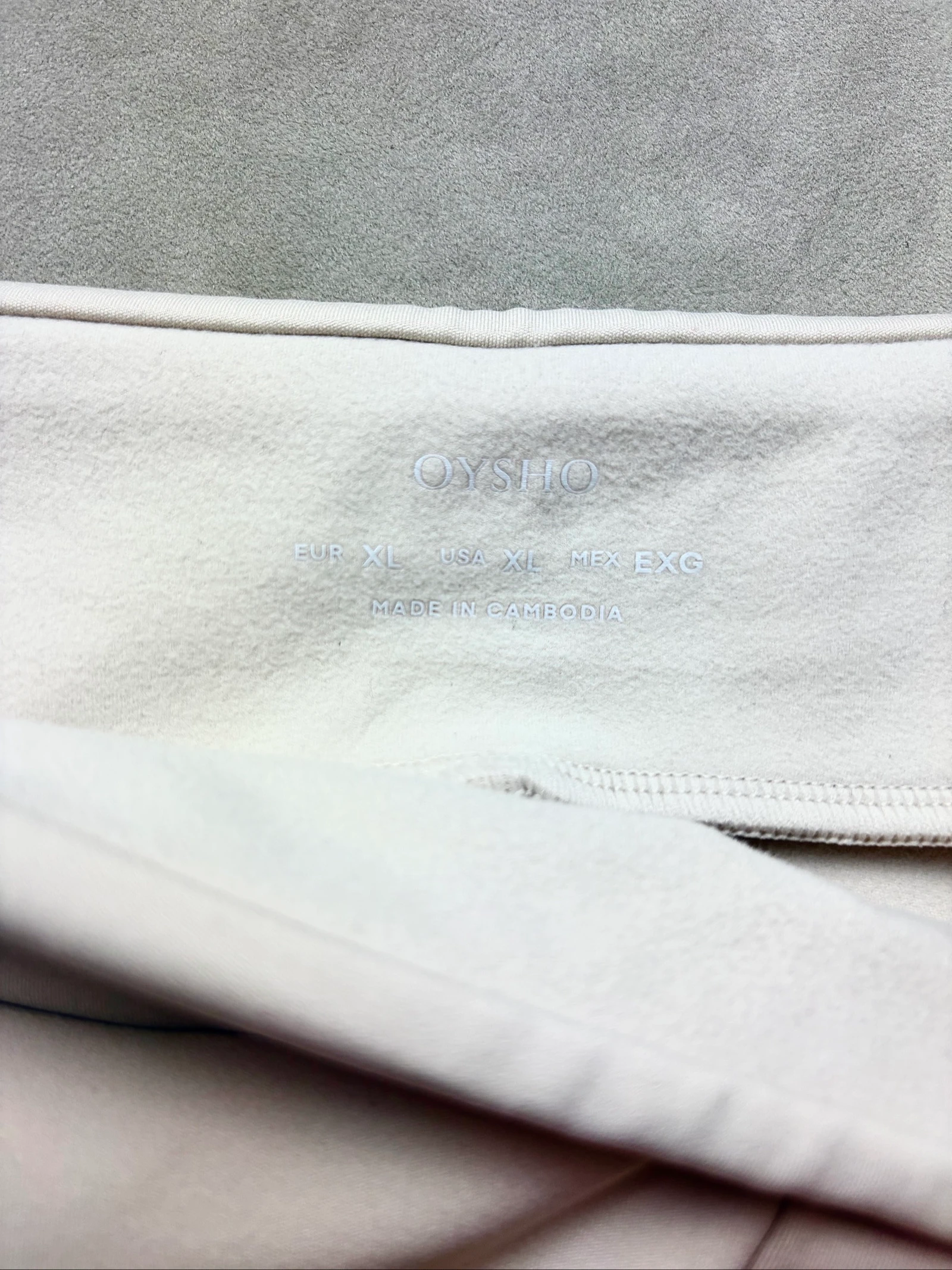 Leggings beige Oysho talla XL – photo 3